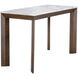 Fergus White / Walnut Counter Table